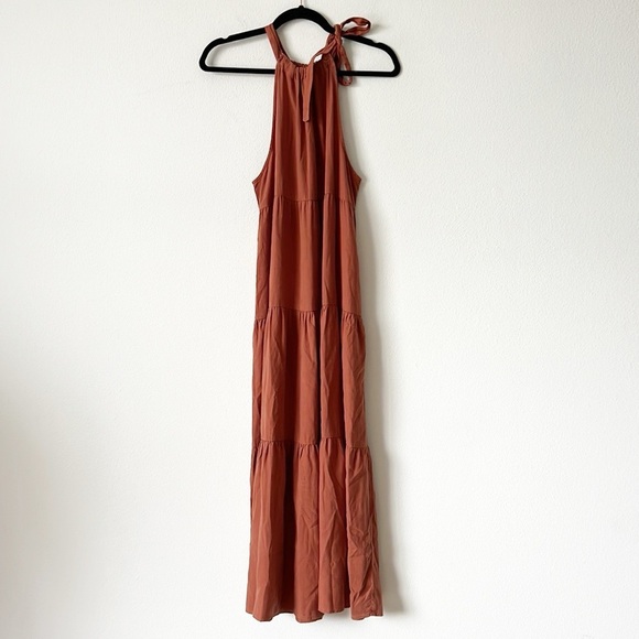 Anthropology Cloth & Stone Tiered Halter Midi
Dress - Picture 8 of 12